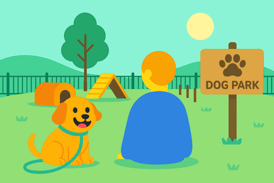 Parque canino de Bertamiráns